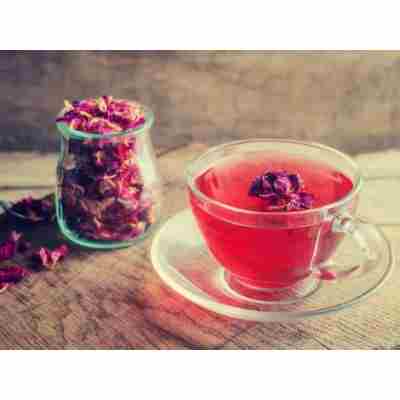 چای گل محمدی